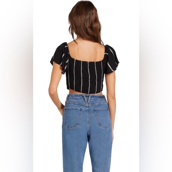 Nwt Volcom Coco Tie Chest Top size small - Picture 2 of 6